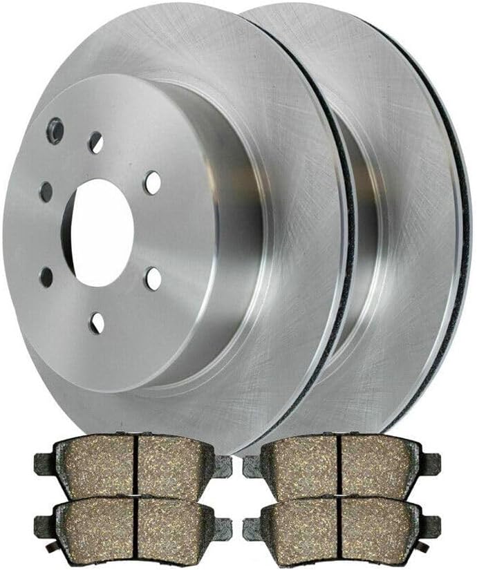 Rear Side Vented Ceramic Stop Power Disc Set Kit Brake Rotors and Pads for Nissan for Pathfinder 2005-2012 Rear Side Vented Ceramic Stop Power Disc Set Kit Brake Rotors and Pads for Nissan for Pathfinder 2005-2012