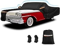 Vista 22 de Funda Universal para Sedán Compatible con Mercedes-Benz Clase C, BMW Serie 3, Audi A3, Impermeable para Todo Clima Resistente Anti-UV Resistente al