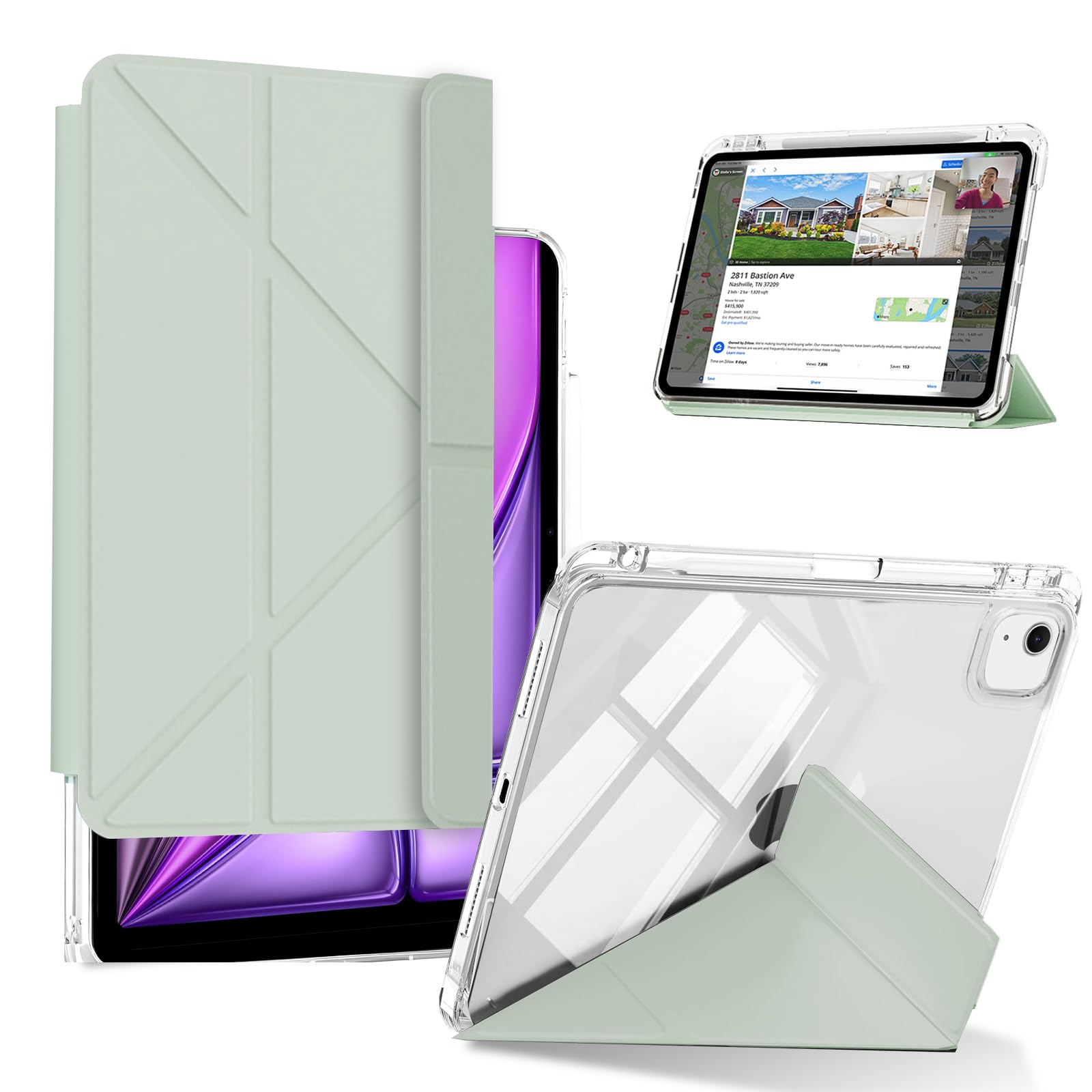 Amazon.co.jp: KeeFos ケース iPad Air 13インチ M4/M3/M2(2026/2025