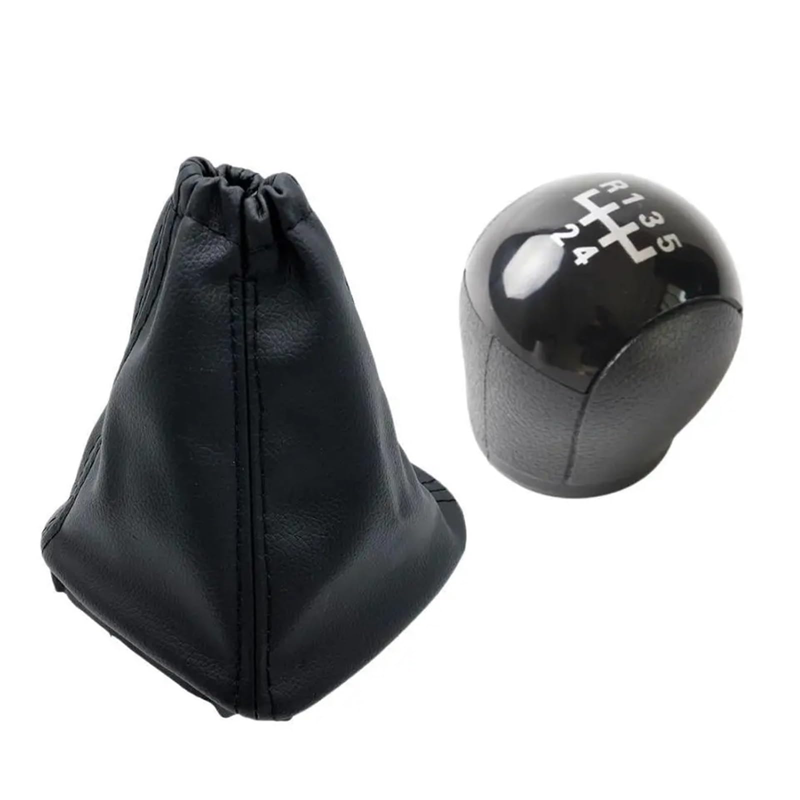 Dwtnmex 5 Speed Combo Gear Shift Knob For Transit For Van Mk7 2006-2012 Gear Shift Knob Gaiter Boot Cover Collar(5 Speed Combo)