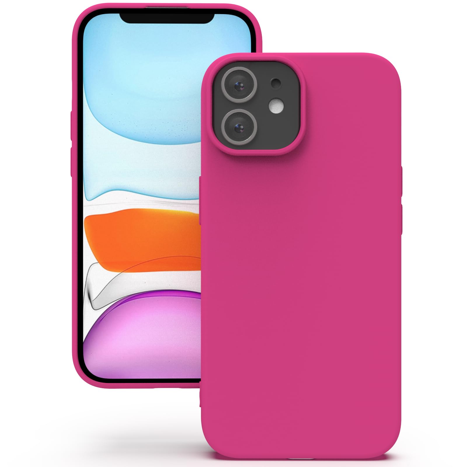 YATWIN Silicone Case for iPhone XR, Soft-Touch, Shockproof, DustProof, Antiskid Full Body Armour Phone Cover for Apple iPhone XR - Dark Green — view 170