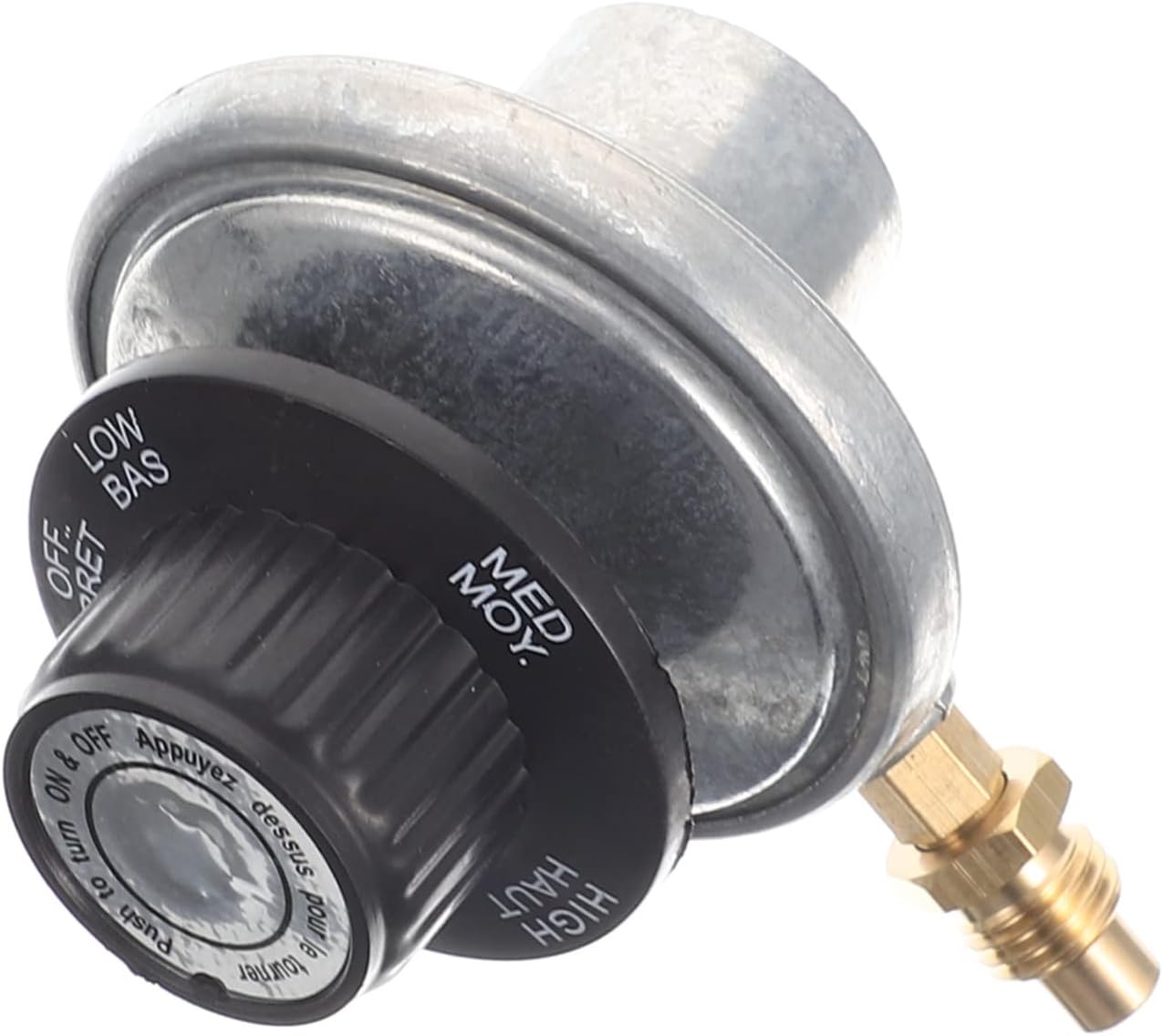 Anneome Pressure reducing Valve 120unf Propane Tank Adapter Pressure Relief