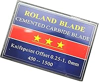 Vista 3 de 15 cuchillas HQ de 60 grados para cortador de vinilo Roland GCC