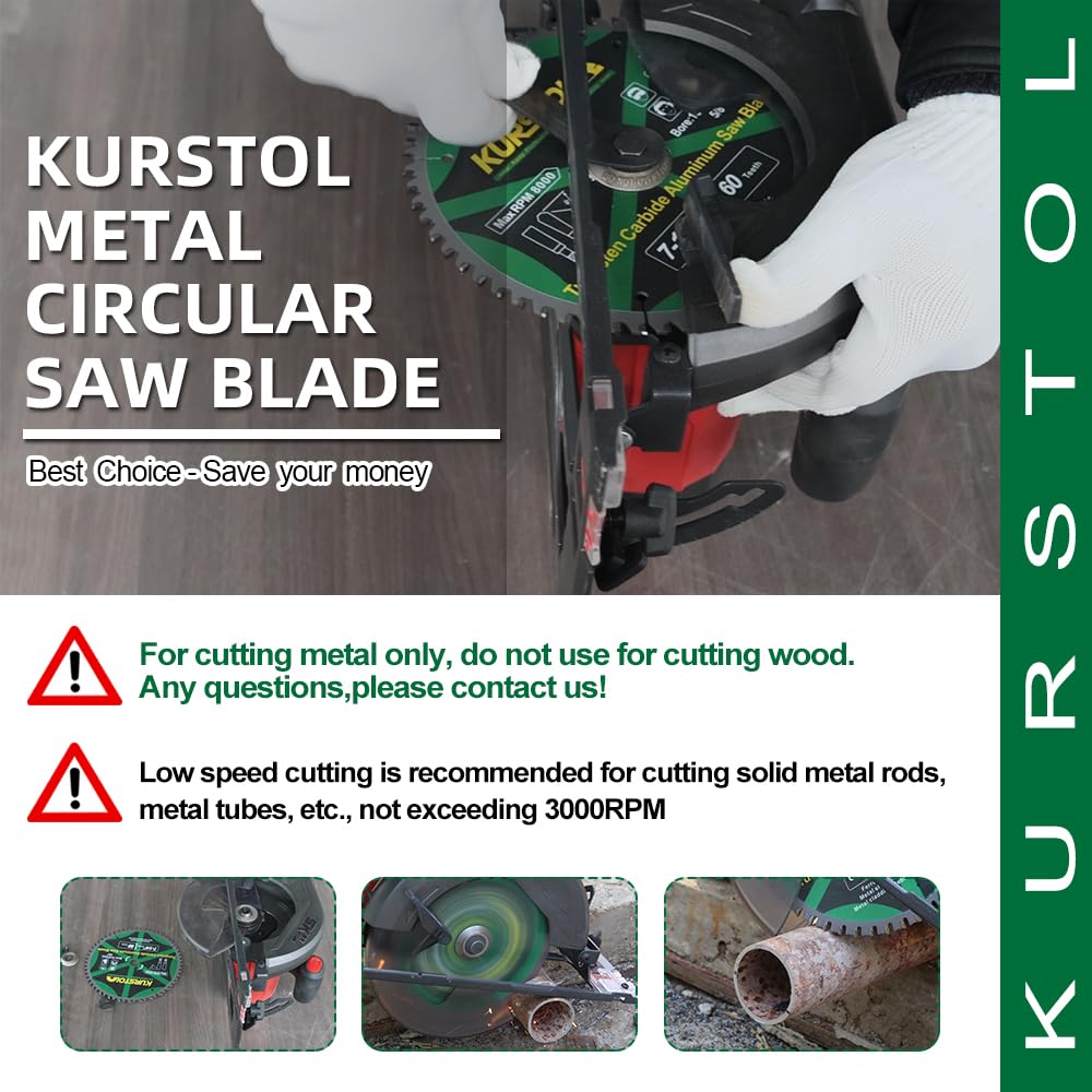 Metall-Kreissägeblatt 305 x 25,4mm - TCG Aluminium-Kreissägeblatt 100 Zähne für Aluminium, Nichteisenmetall, Kunststoff