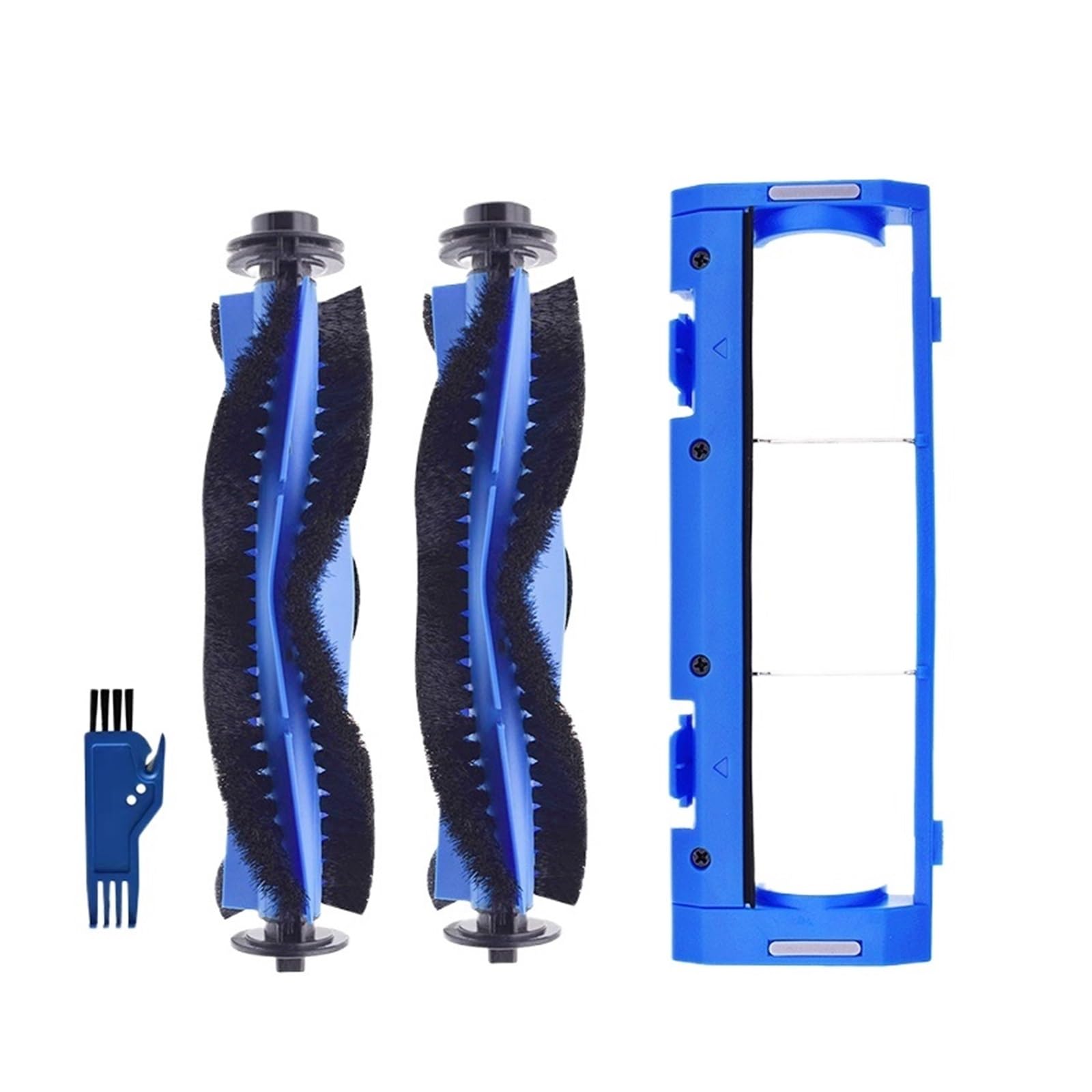 Beegie Compatible For Eufy. Compatible For RoboVac 11S 30C 15C 15T 12. Vacuum Cleaner Replacement Main Side Roller Brush Cover Mop Cloth HEPA Filter Spare Parts (Color : As Shown-05), z1000haojun