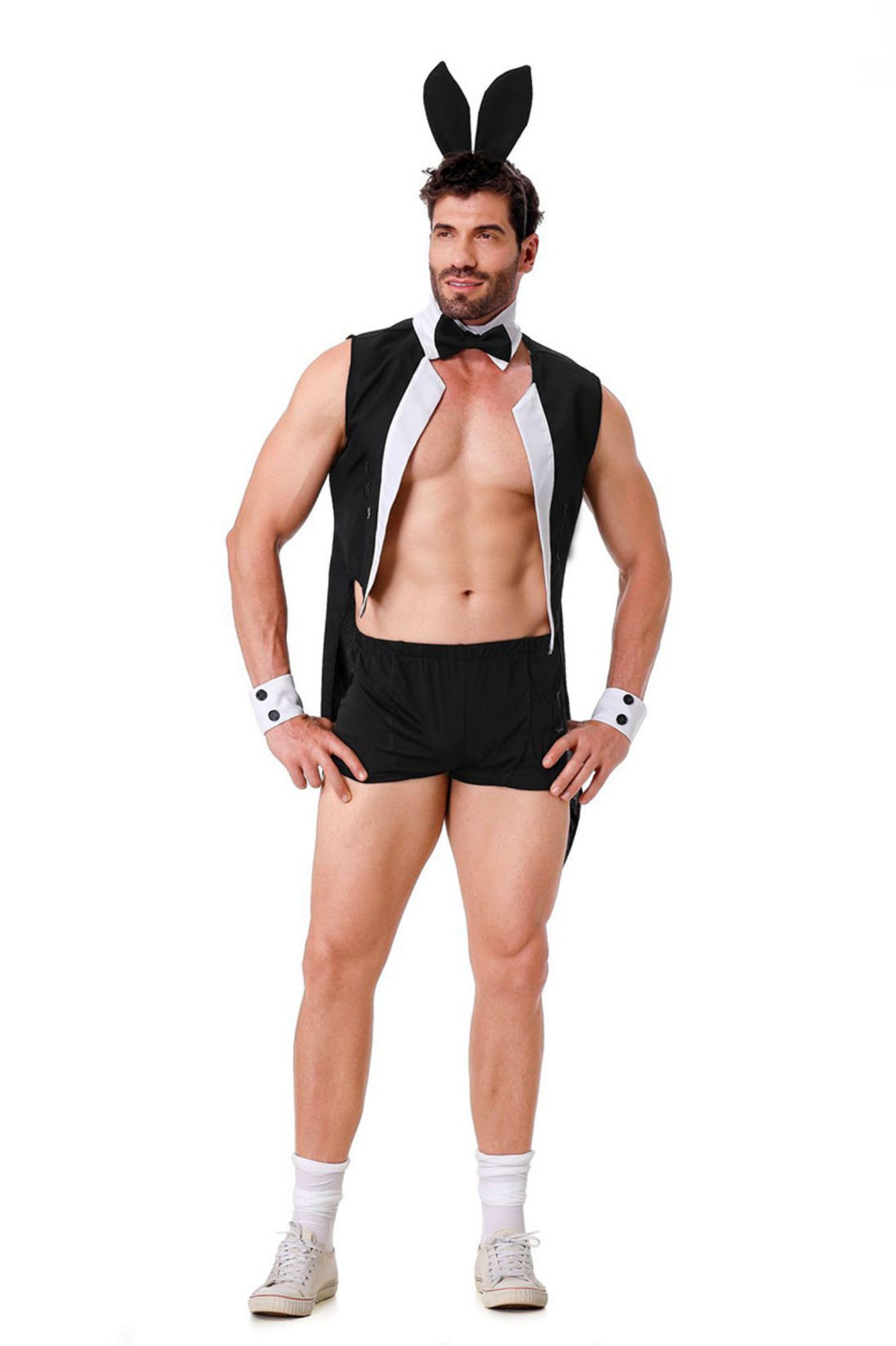 Męska seksowna bielizna cosplay zestaw do odgrywania ról bar zabawa dla dorosłych mundur klub nocny strój na imprezę