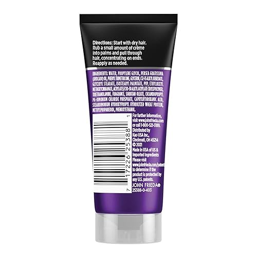 Miniatura 16 de John Frieda Frizz Ease Secret Weapon - Crema de retoque de armas, crema suavizante para Flyaways, sin encrespamiento y puntas abiertas, infundida