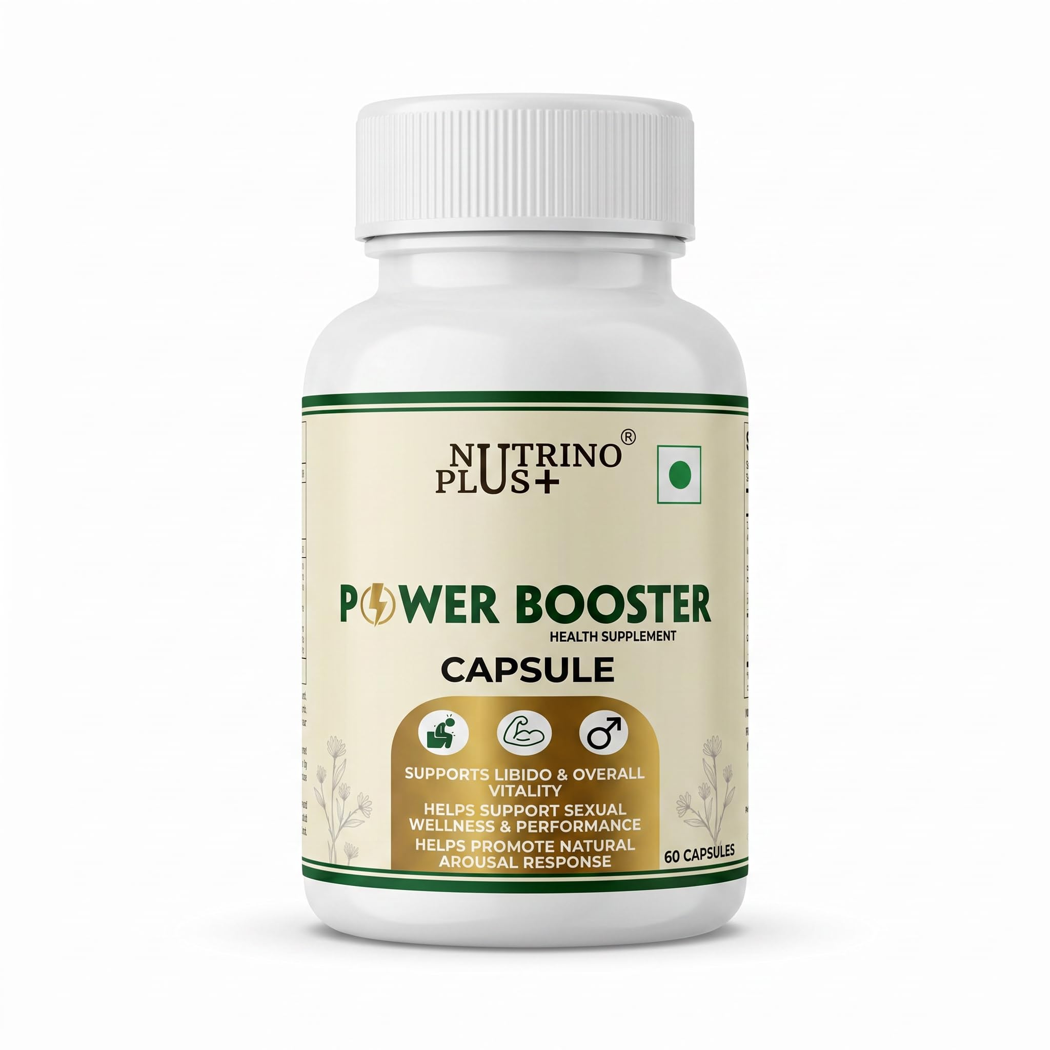 Energy & Vitality Capsules for Men | Power Booster Herbal Supplement | Supports Stamina, Endurance & Daily Wellness Routine | 60 Capsules-image-31