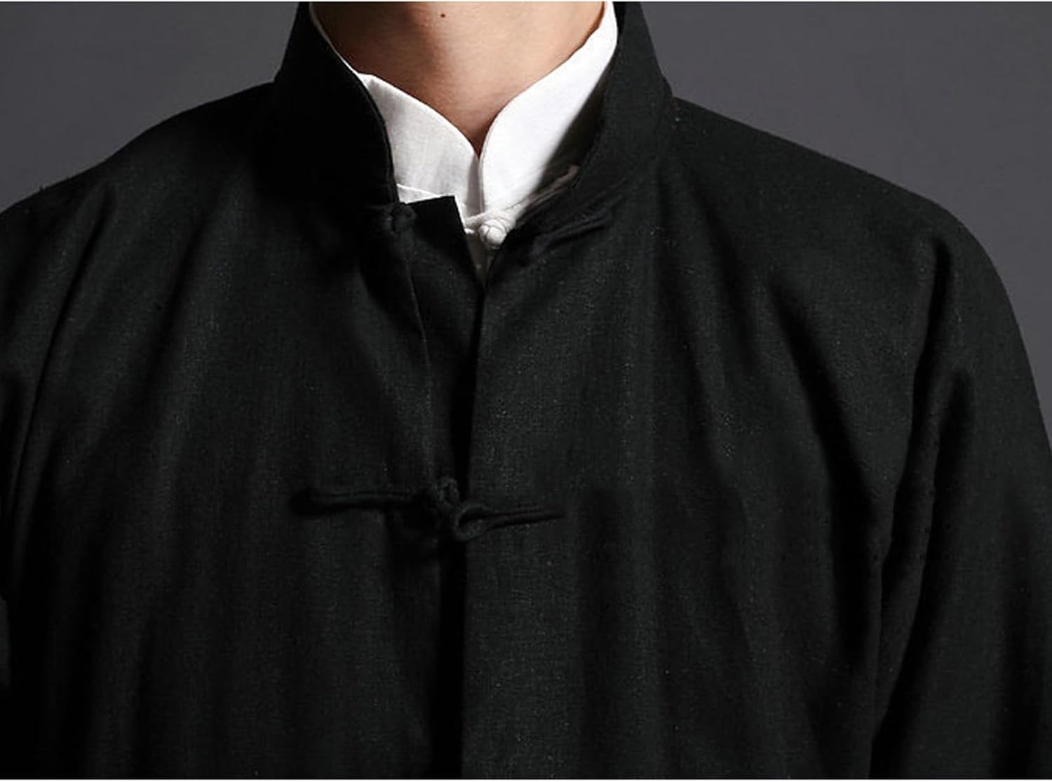 Tai Chi Uniform for Men, Chinese Traditional Kung Fu Suit, Martial Arts Cotton Clothing Coat Tops and Pants set