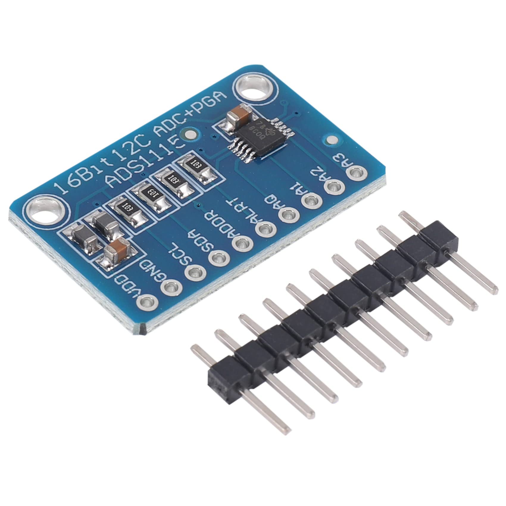 6 PièCes SéRies ADS1115 Convertisseur AnalogiqueNuméRique Convertisseur de Module ADC 16 Bits avec Amplificateur de Gain Programmable pour