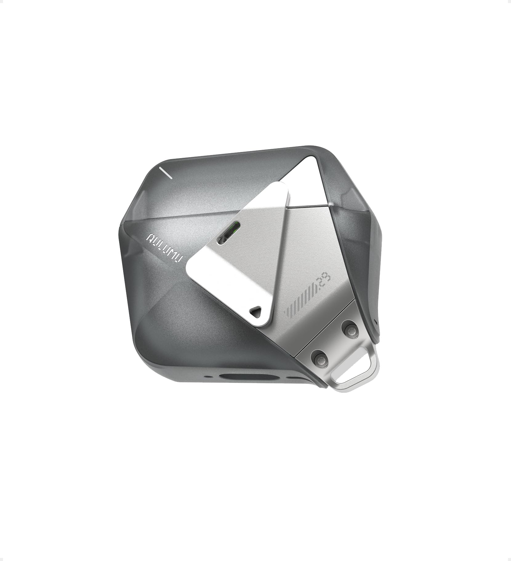 Amazon.com: Aulumu A29 Geometric AirPods 4 Case with Lock