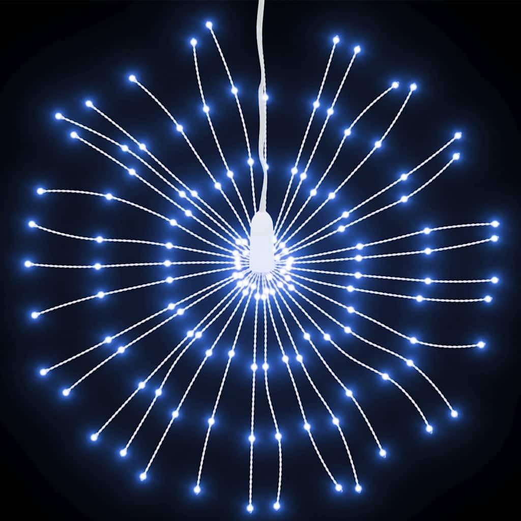 Luci Galassia con Telecomando Timer IP44 Impermeabile per Esterni e Interni, 35 Fili 140 LED Bianco Freddo, 8 Effetti Luminosi, 4 Luci Natalizie con Telecomando, Decorazioni