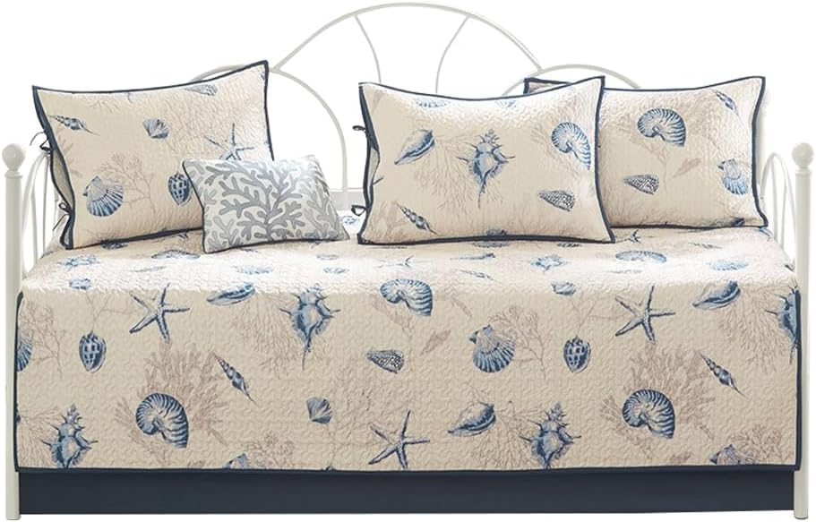 Gracie Mills Villanueva 6-Piece Reversible Daybed Cover Set