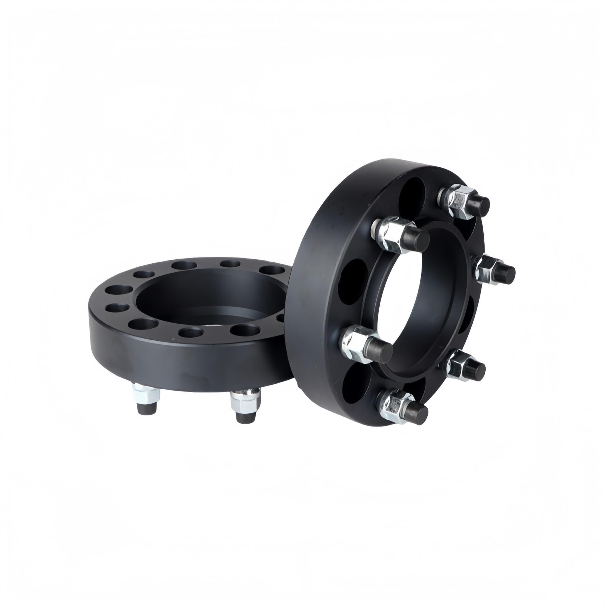 Entretoises de roue de voiture Entretoises de roue PCD 6x139.7 CB 93.1mm, 25/30/35/40/45mm, pour Ford, pour Ranger, pour Mazda(2PCS 35mm Black)
