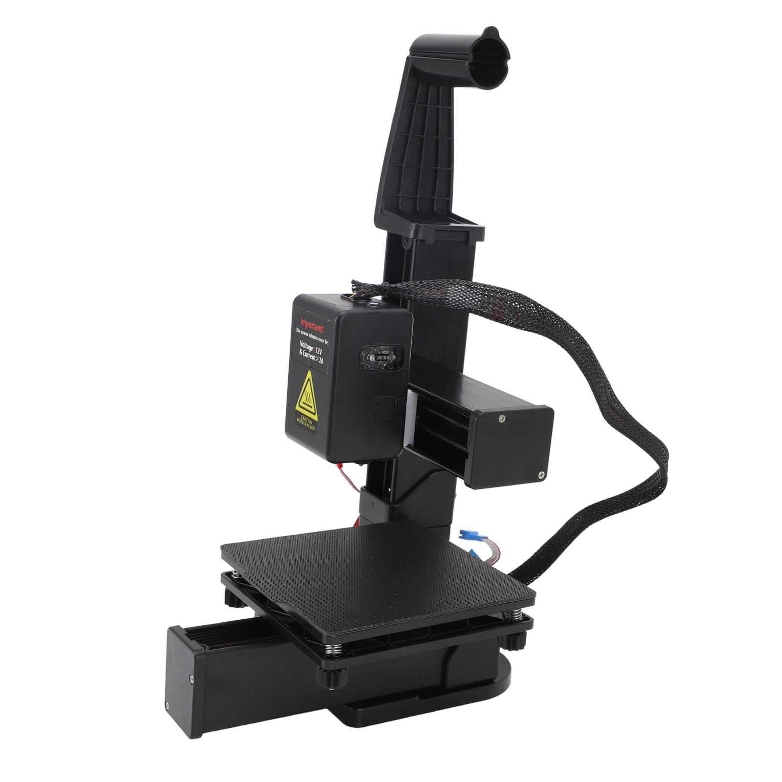 Impresora 3D para Principiantes, Impresoras 3D FDM de 40 Mm/s, Tamaño de Impresión de 4x4x4 Pulgadas, Máquina de Impresión 3D para la Escuela de Oficina en Casa (Enchufe de la UE)