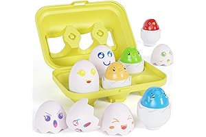 Color Shape Matching Eggs for Toddlers