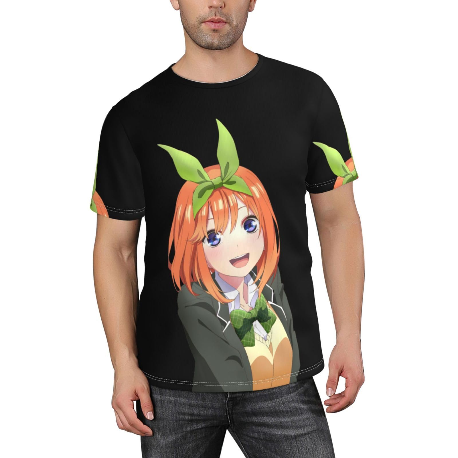 Amazon.co.jp: メンズTシャツ 五等分の花嫁 中野四葉 ティーシャツ