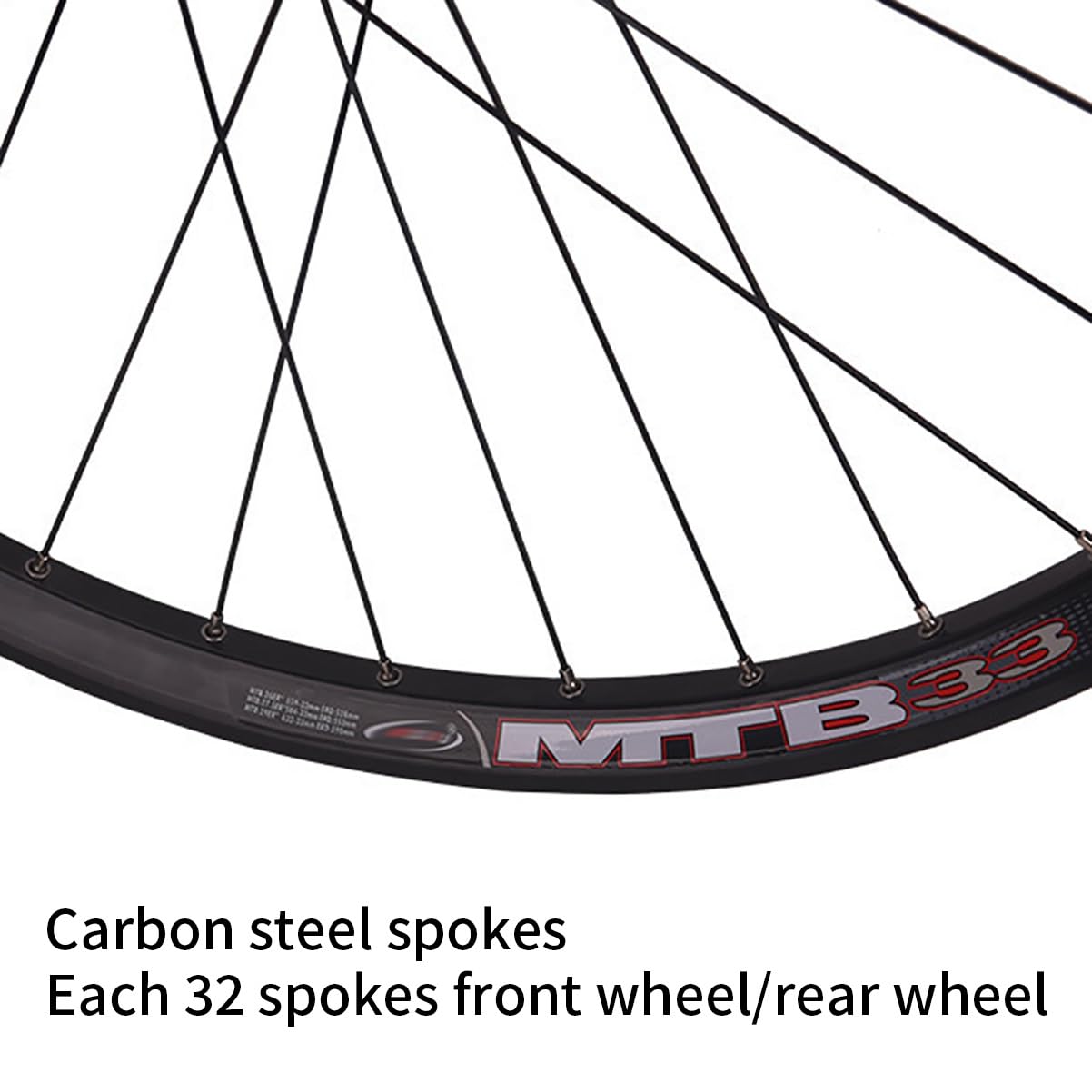 26“ 27,5” 29" Set Di Ruote MTB Freno A Disco Perno Passante BOOST Ruote Anteriori E Posteriori 110X15/148X12mm Mozzi 32H Per Cassetta 7-12 Velocità
