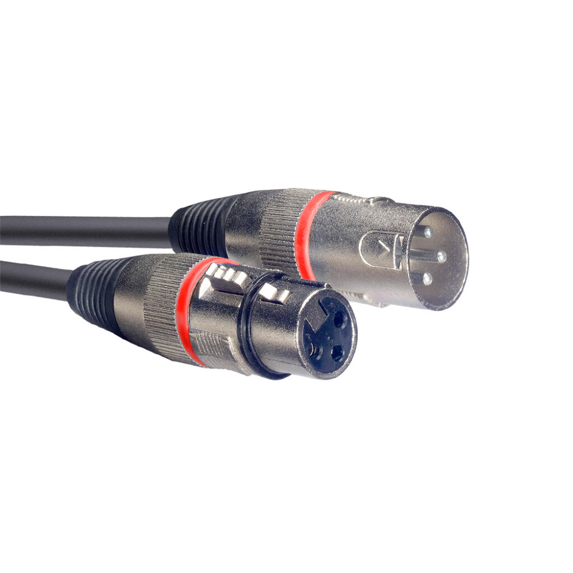 Steagg SMC3S-Series Red XLR-XLR Kabel mikrofonowy - 3m