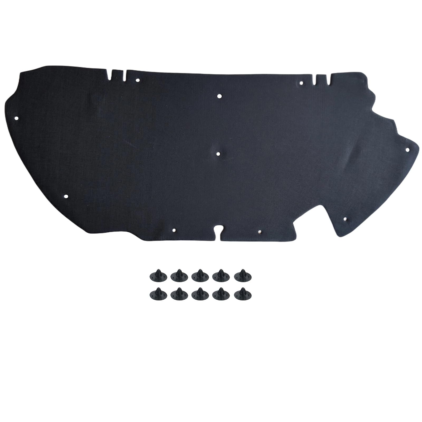 Gepco - Alfombrilla aislante para capó para Citroen DS4 C4 II B7 2010-2018 con clips