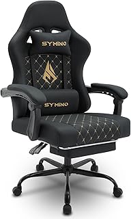 Symino Gaming Chair Racing Gamer Chair - Ergonomic Gaming Chair with Lumbar Support, Adjustable Armrests, Gaming Chair wit...