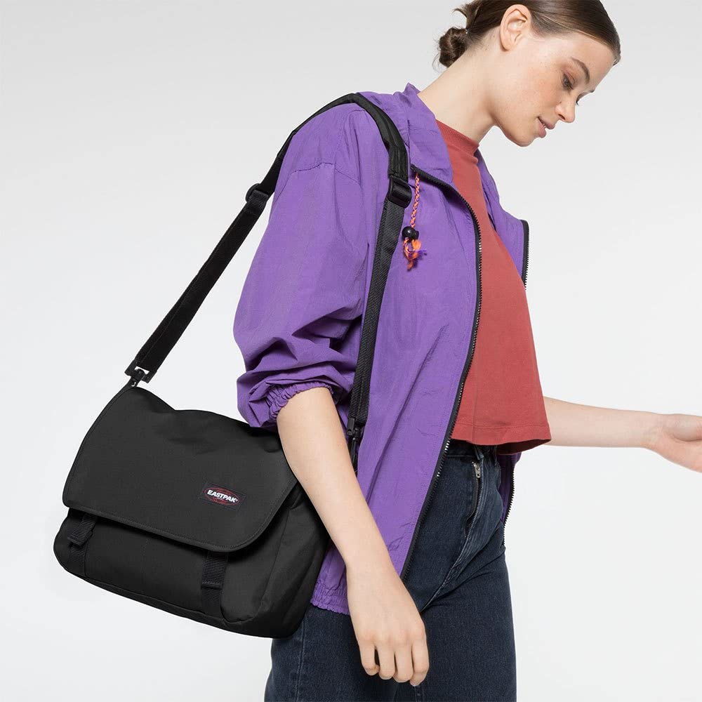 EASTPAK JR Borsa a Tracolla, 11.5 L - Black (Nero)