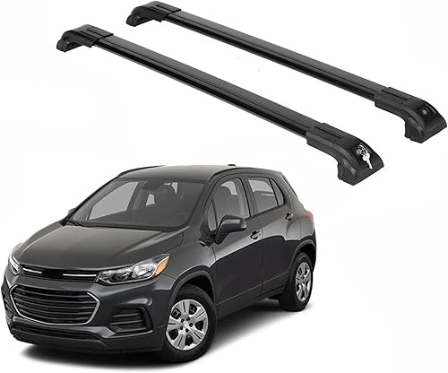 ERKUL Barras transversales de techo resistentes de 220 libras para Chevrolet Chevy Trax 2013-2022  Soportes de metal sólido  Barras transversales de