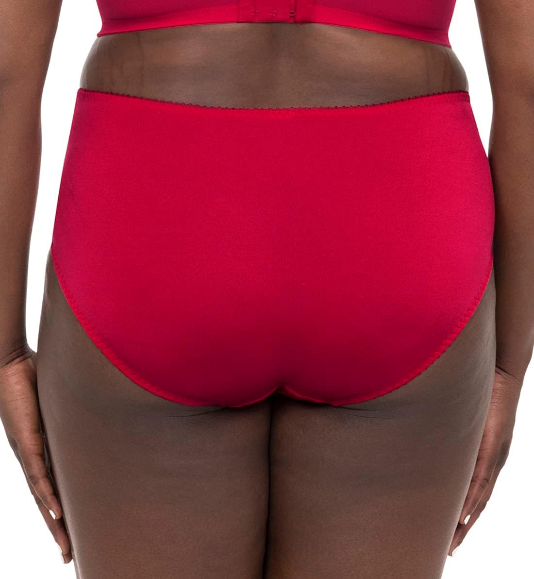 GODDESS Women's Keira Full Coverage Brief Crimson - Image 2