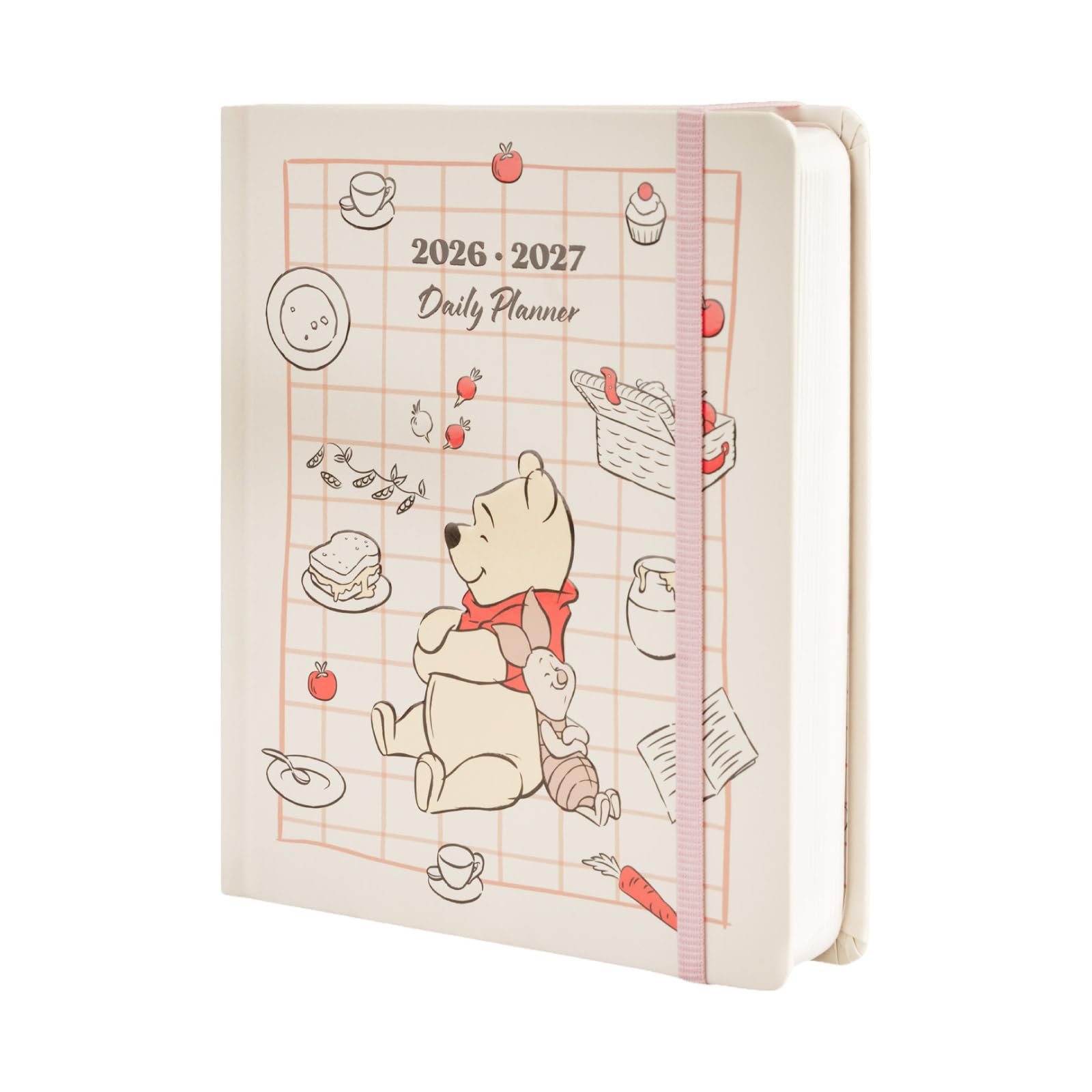 Grupo Erik Academic Diary 2026-2027 Page a Day - Disney Winnie the Pooh Gifts | Back to School Planner 2026-2027, Mid Year Diary 2026 2027 Day per Page | Winnie the Pooh Stationery, Disney Stationery
