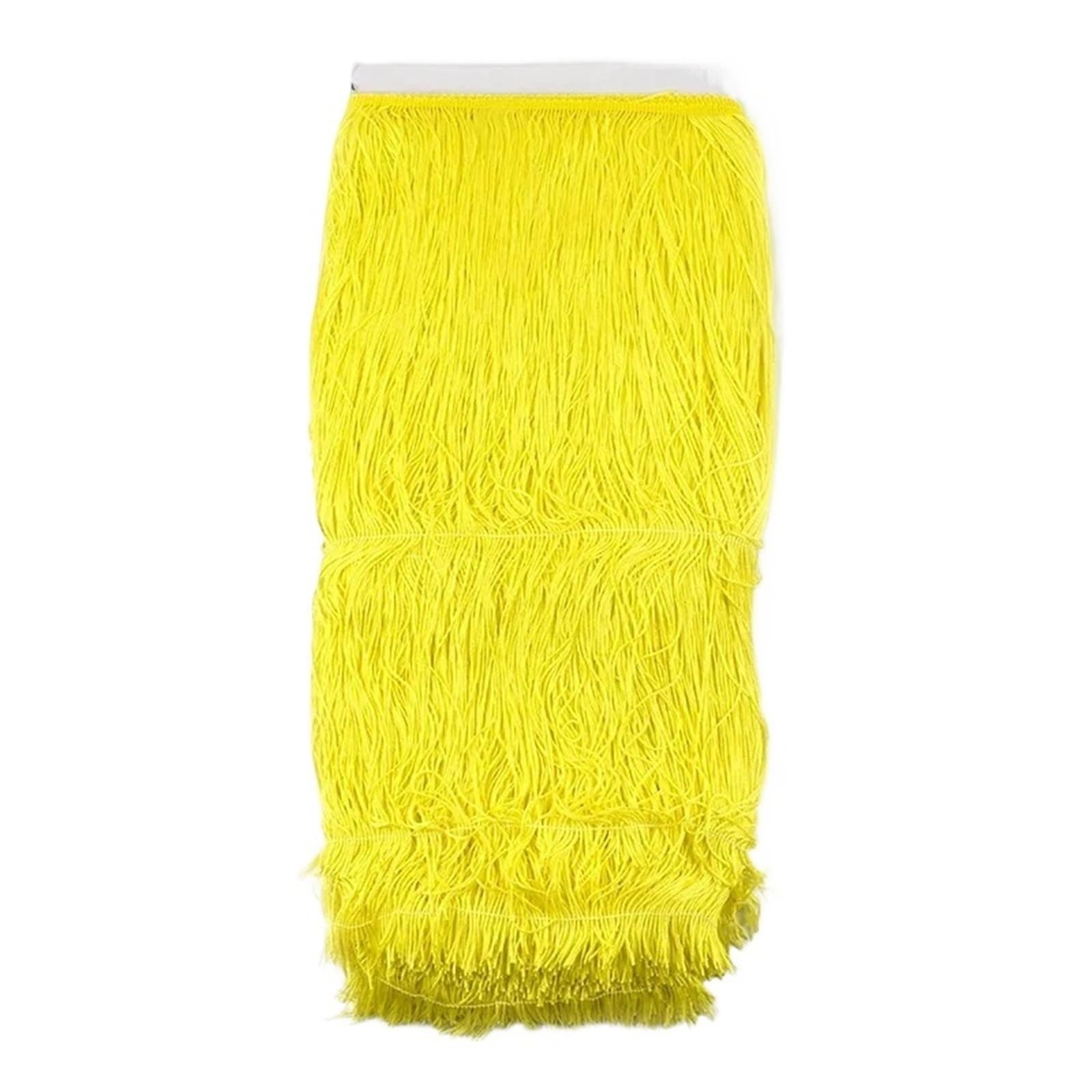 Bordo con frange in pizzo largo, Nappe con frange multicolori 50 cm 1-5 metri for tende abiti cucito fai da te(Color 4,50cm-5Meters)