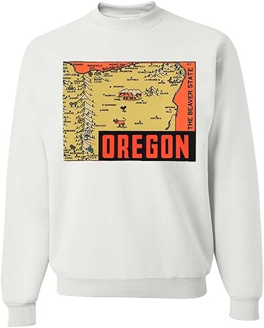 oregon crew neck