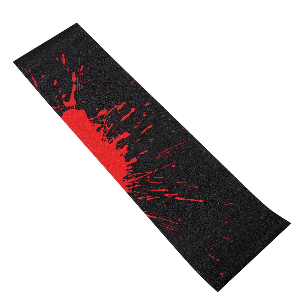 NAMOARLY Waterproof Matte Skateboard Sticker Red Ink Double Rocker Longboard Grip Tape Skateboard Deck Decoration Outdoor Skateboarding Accessory