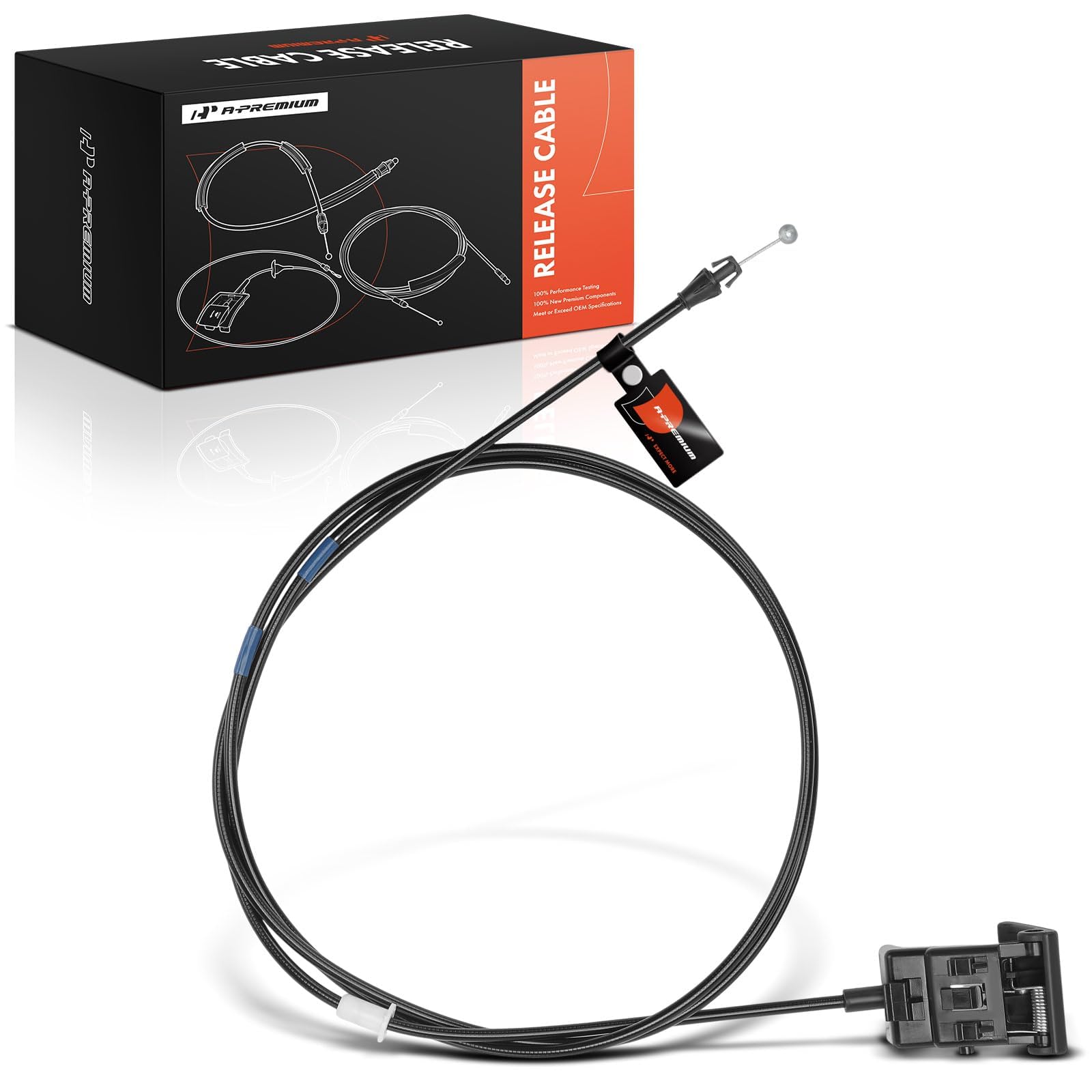 Amazon.com: A-Premium Front Hood Latch Release Cable with Handle