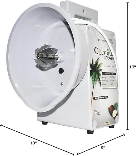 Miniatura 9 de Regnis Lakro Sri Lanka Rallador de coco eléctrico raspador trituradora envío rápido disponible