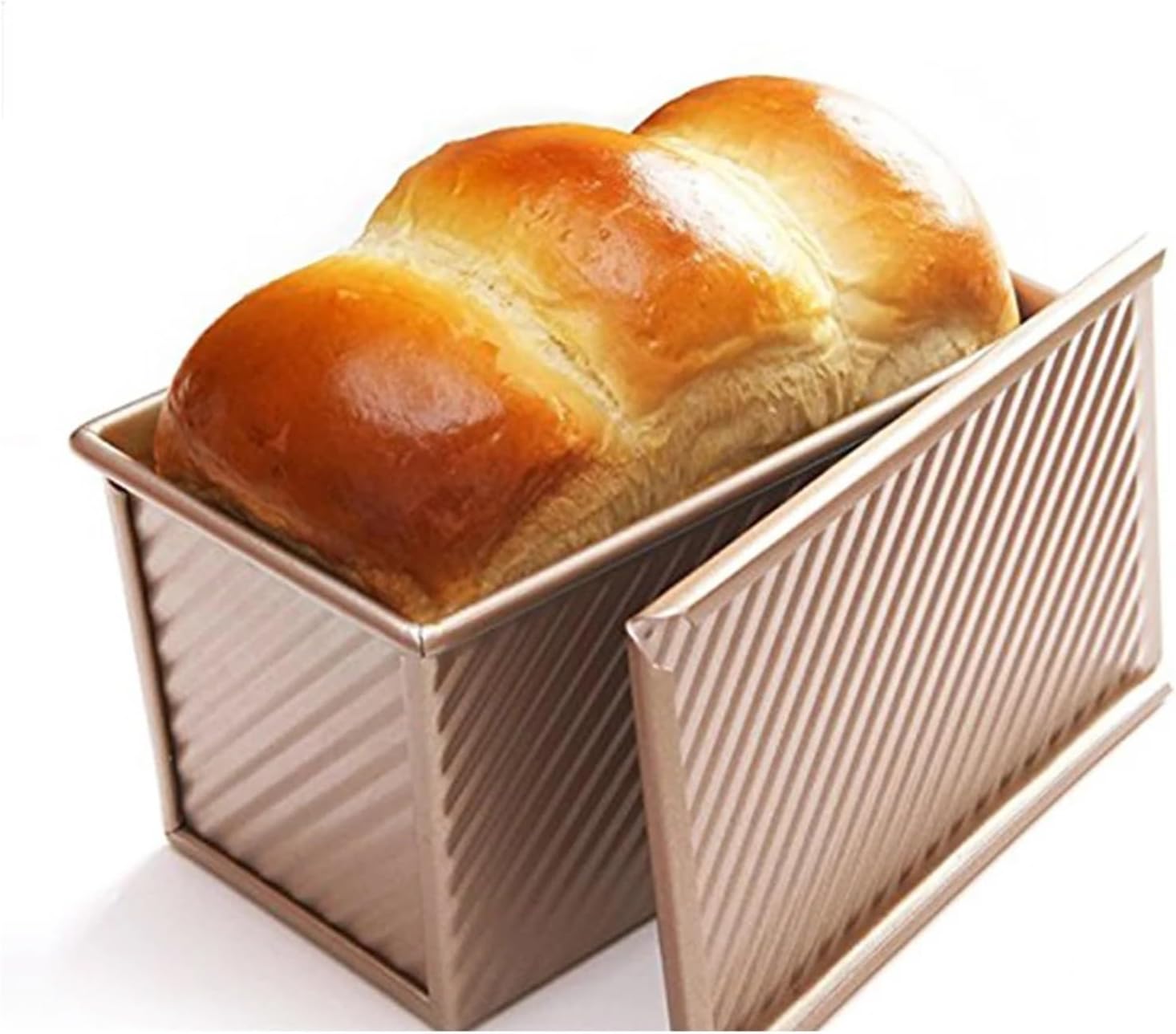 Bread Pan With Lid Baking Mold Cake Toast Carbon Steel Nonstick Toasted Box Tools