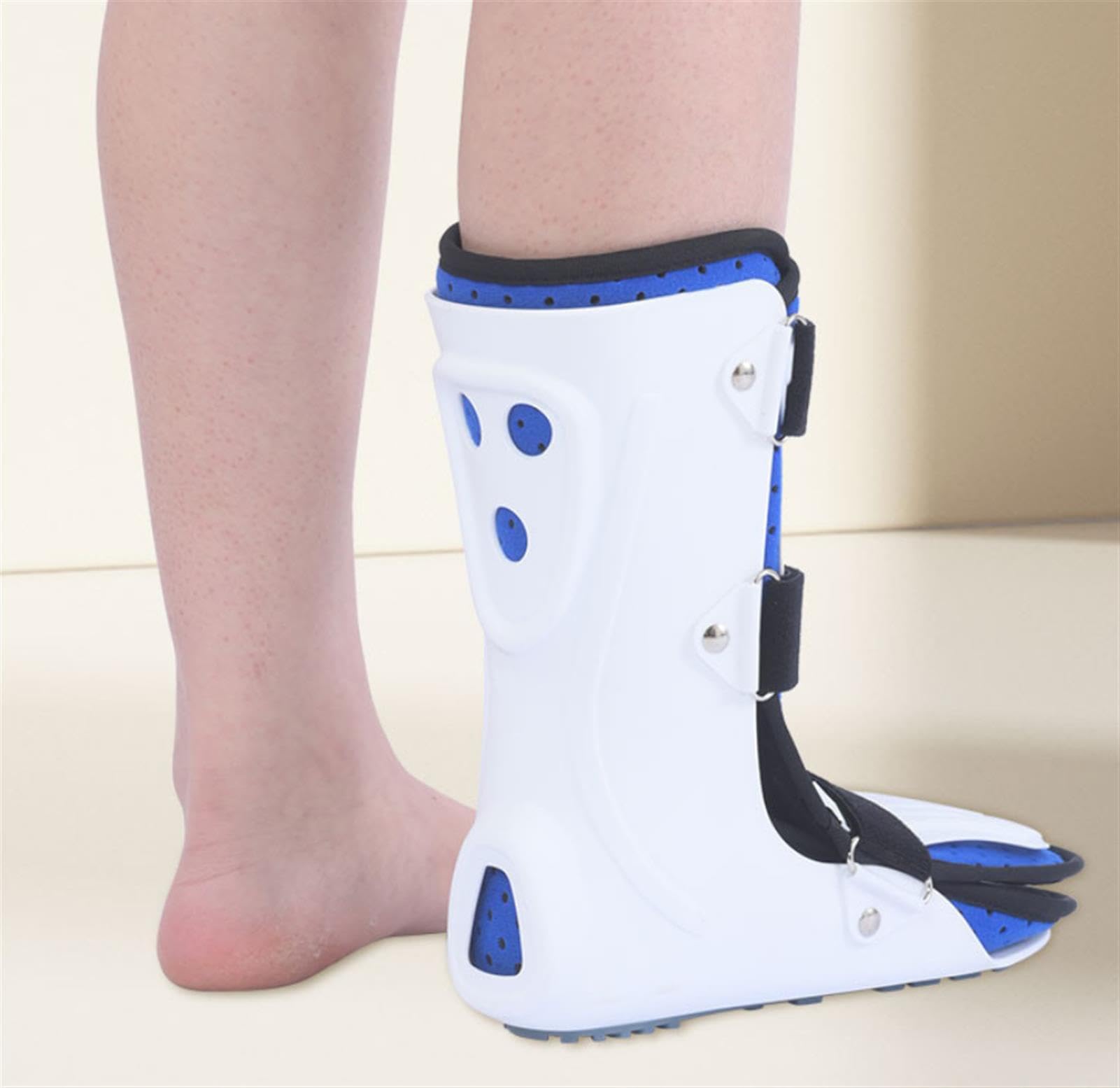 Botín ortopédico para el Tobillo y Soporte del pie, férula Ajustable para fijación Metatarsal, botín Estable para fracturas con ortesis para pie caído