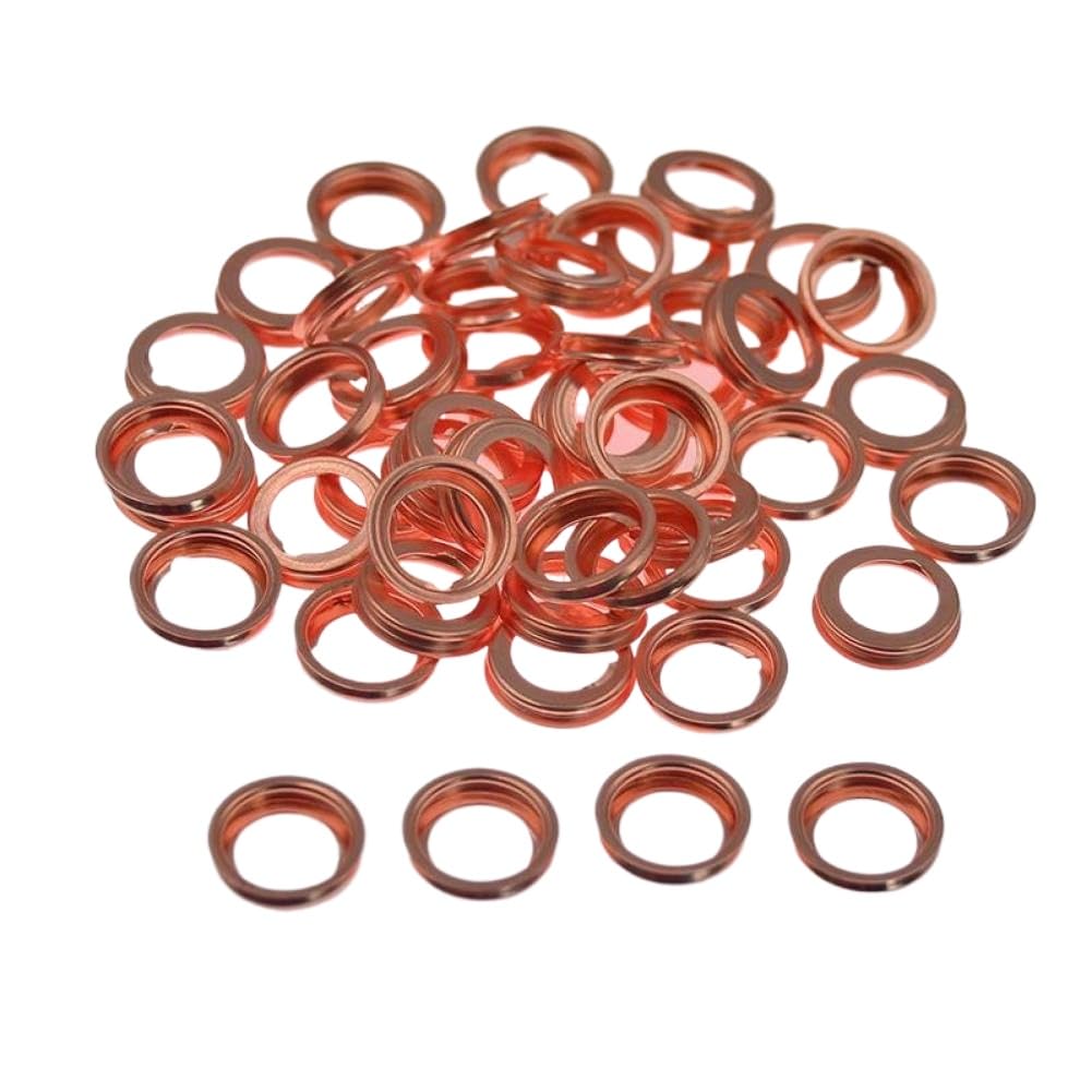 Bouchon de vidange d'huile moteur, rondelle d'étanchéité, bagues d'étanchéité A42M-50Pcs compatibles avec 1102601M02