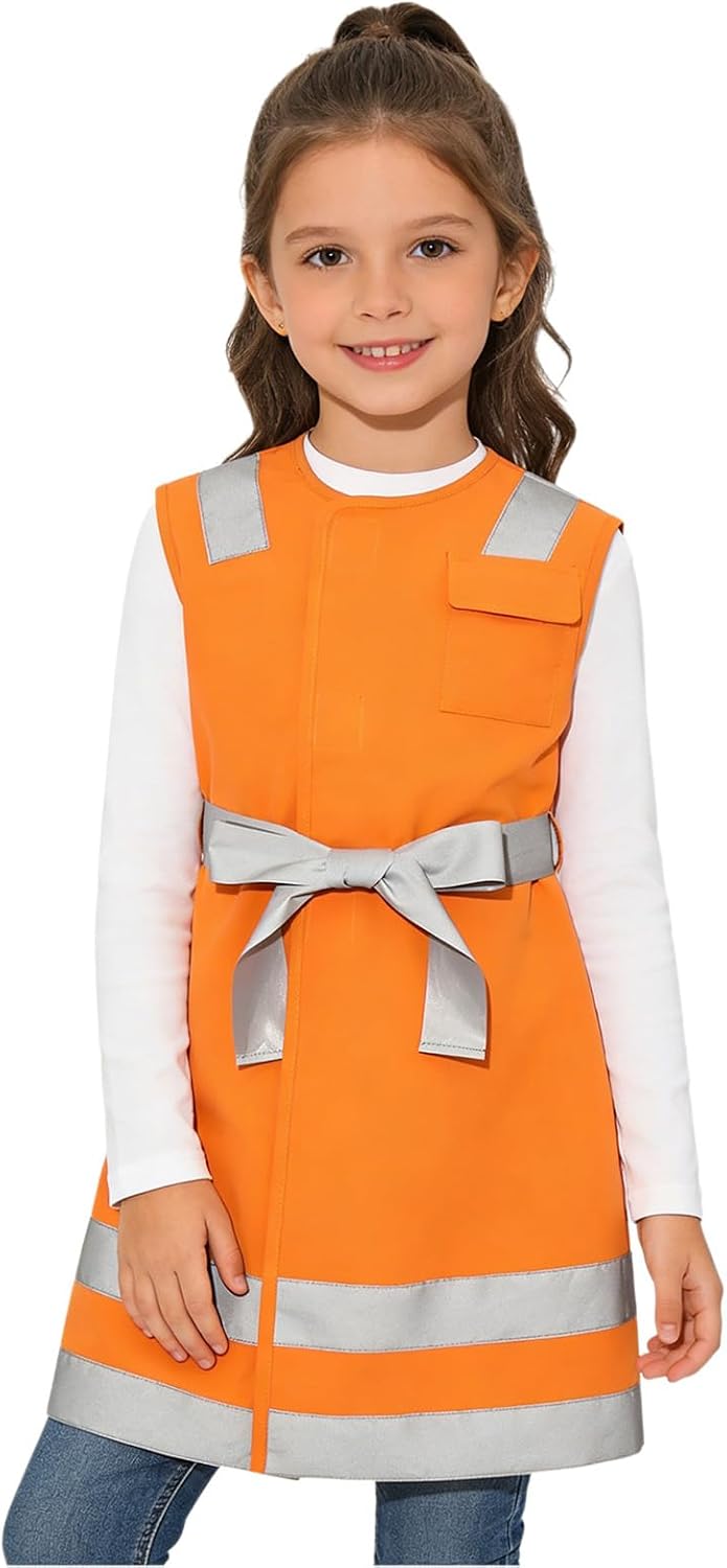 Boys Safety Vest for Outdoor Vacation Sports High Visibility Top Garment Teen Running Gear