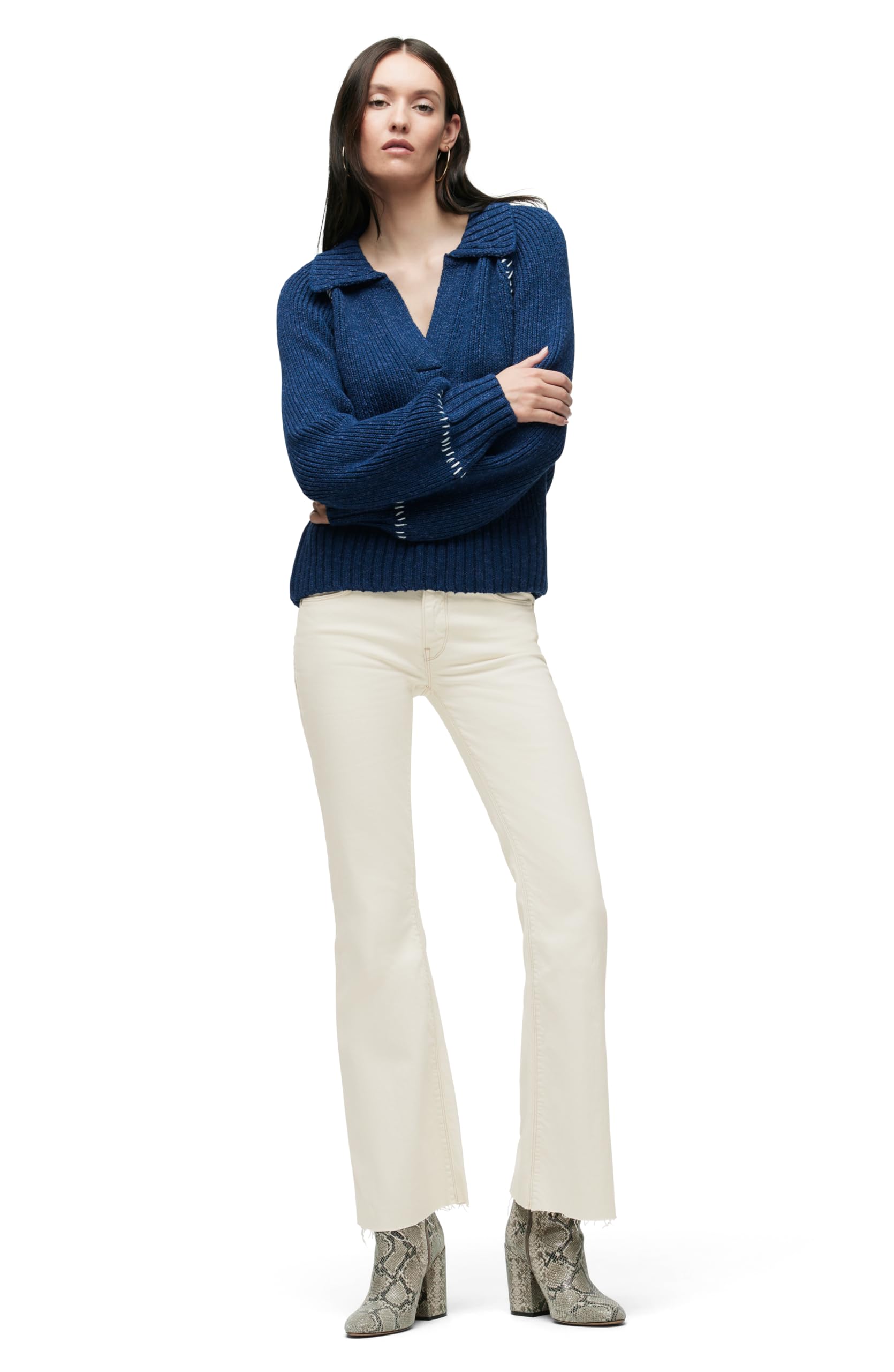 Hudson - Nico Mid-Rise Bootcut Barefoot, Jeans Donna