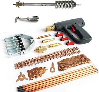 86Pcs Auto Dent Puller Kit Ausbeulwerkzeug Karosserie für die Autoreparatur, Spotter-Zubehör, Spotter Schweißgerät Karosserie Reparatur Ausbeul Set, Werkzeugsatz zum Entfernen von Dellen