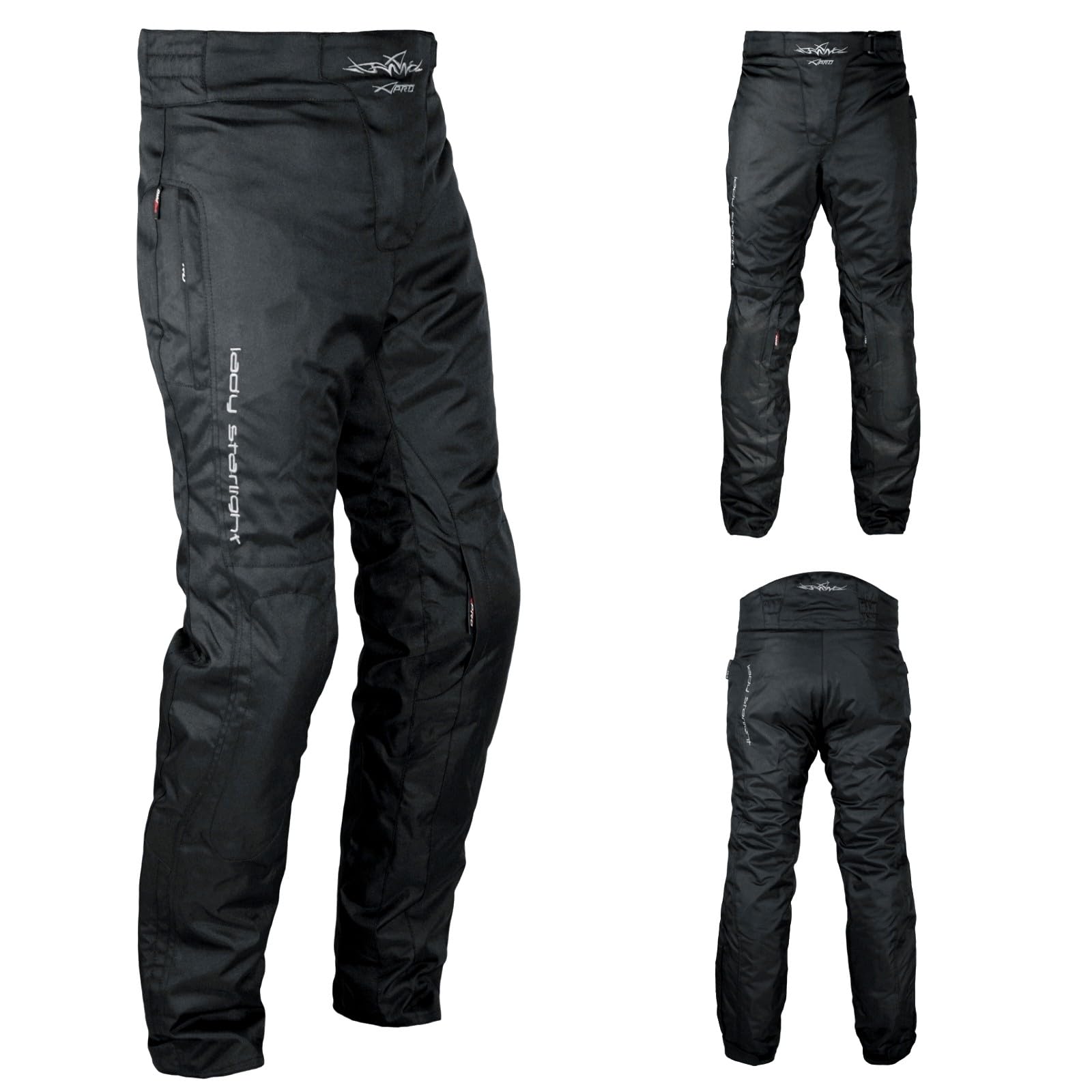 A-pro CE Armored Motorcycle Motorbike Waterproof Textile Lady Trousers Termic Lady 32
