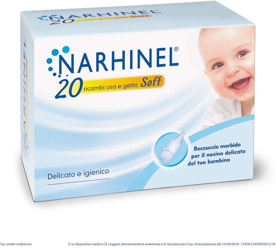 recharges pour mouche-bébé narhinel 20 pezzi