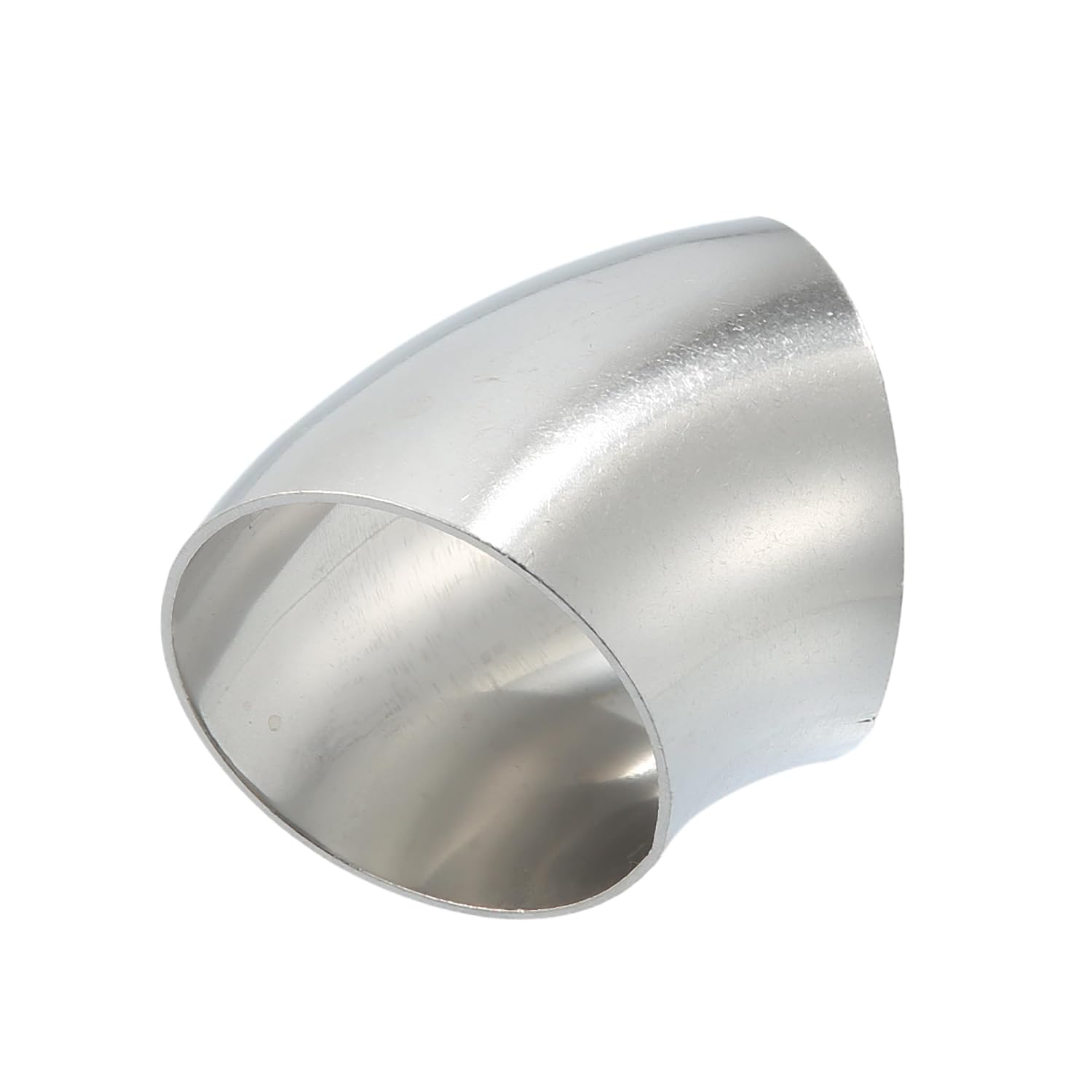 Ace Race Parts 21010-B 4.000 14ga Tight Radius 45 Degree Mandrel Bend - (4.000 CLR) - Brushed Finish - 304 Stainless