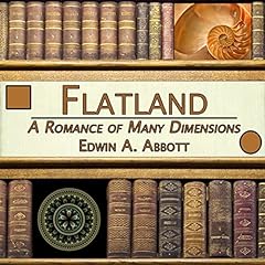 Flatland Audiolibro Por Edwin A. Abbott arte de portada