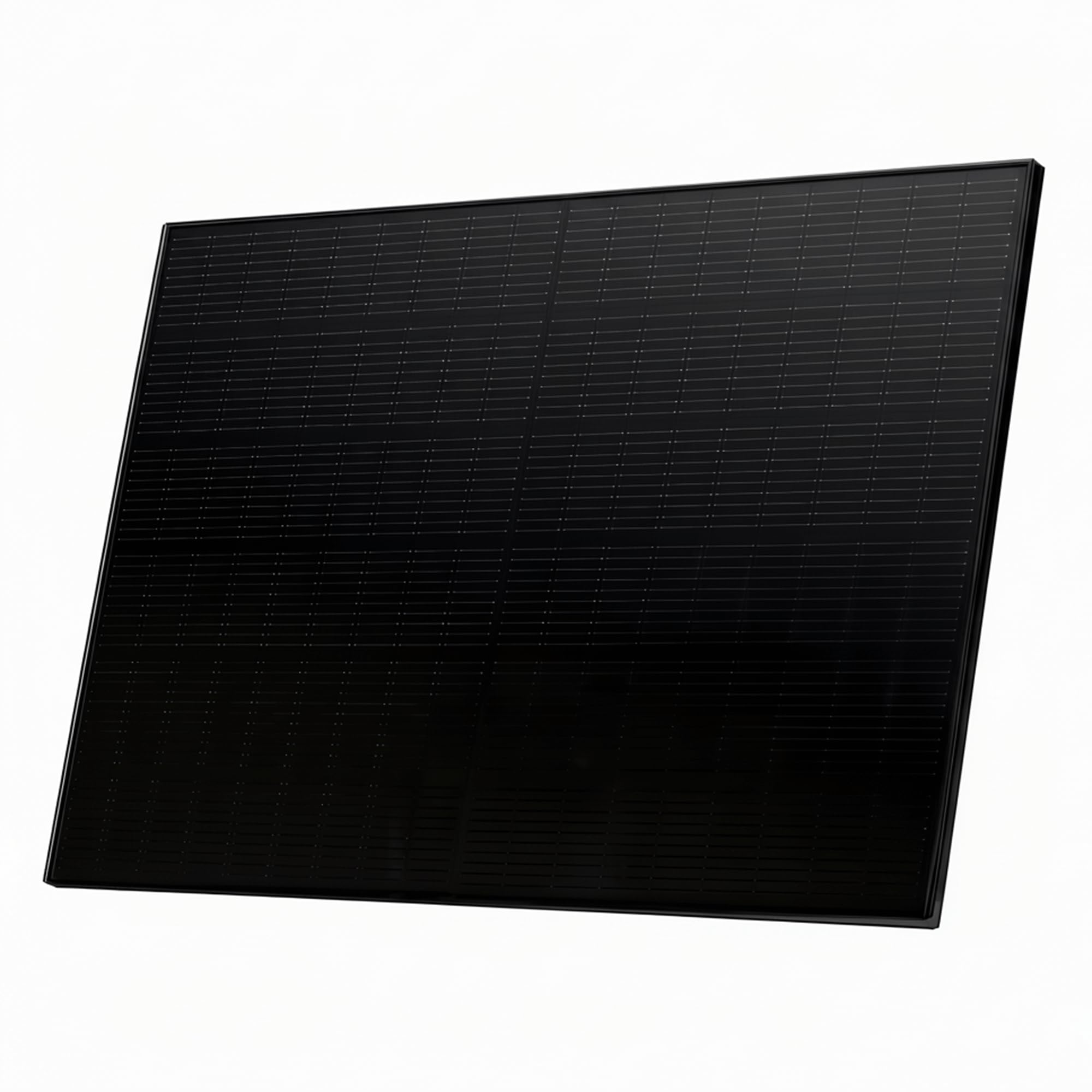 SUNNIVA® Solarmodul 500 W FULL BLACK Bifazial Glas PV Modul Solarpanel - PMax 500W Bifacial N-Type, für Balkonkraftwerk oder PV Solar Anlage