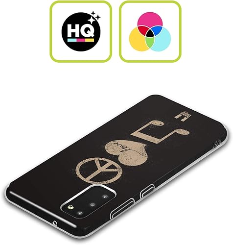Miniatura 2 de Head Case Designs Peace and Love Power of Music Soft Gel Case Military Grade Protection Compatible with Samsung Galaxy A06 4G