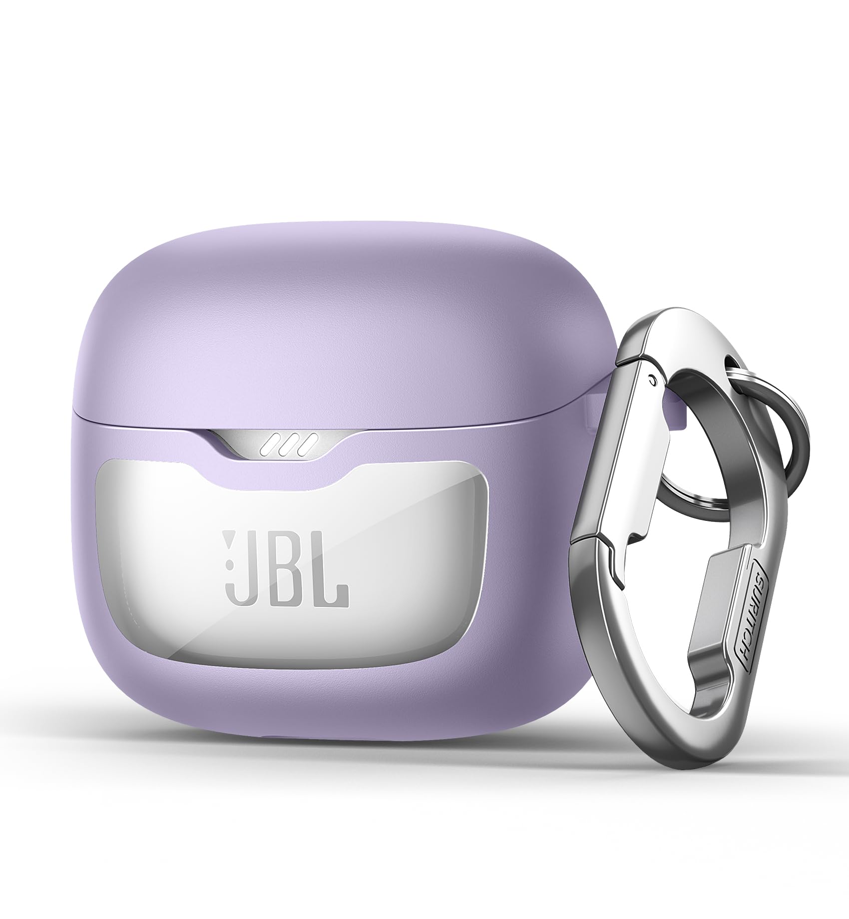 SURITCH Magnetic Bumper Case Compatible with JBL Tune Flex Earbuds, Rugged Shockproof Protective Covers for JBL Tune Flex with Magnetic Lid Lock &