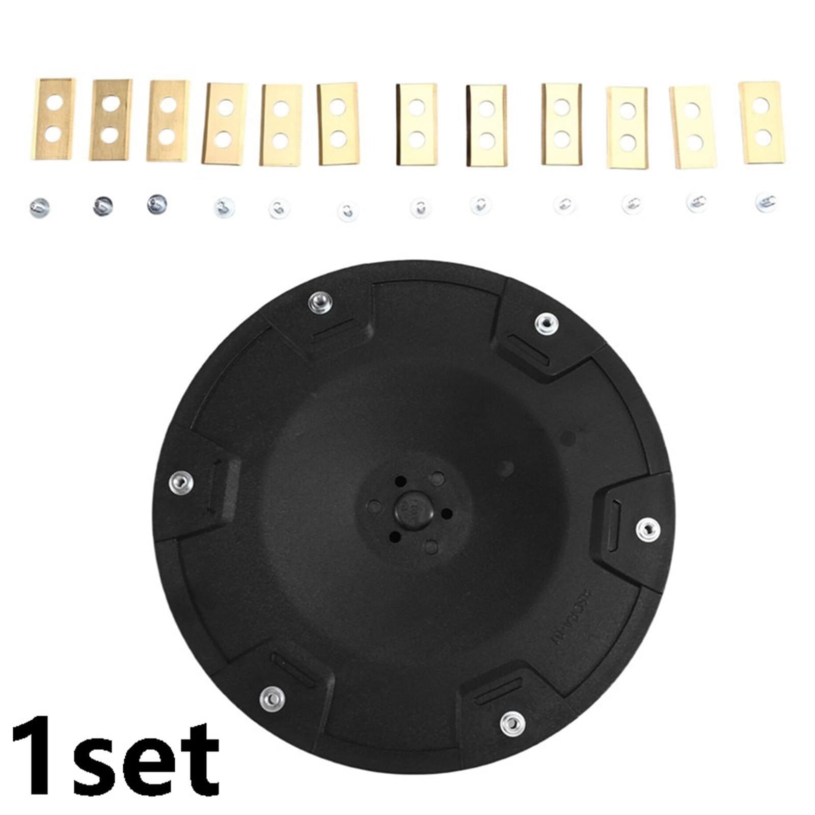 Disco De Cuchilla Tuning, Compatible con Dreame,A1 RSDRA-01, con Juego De 12 Cuchillas, Accesorio for Cortacésped Robótico