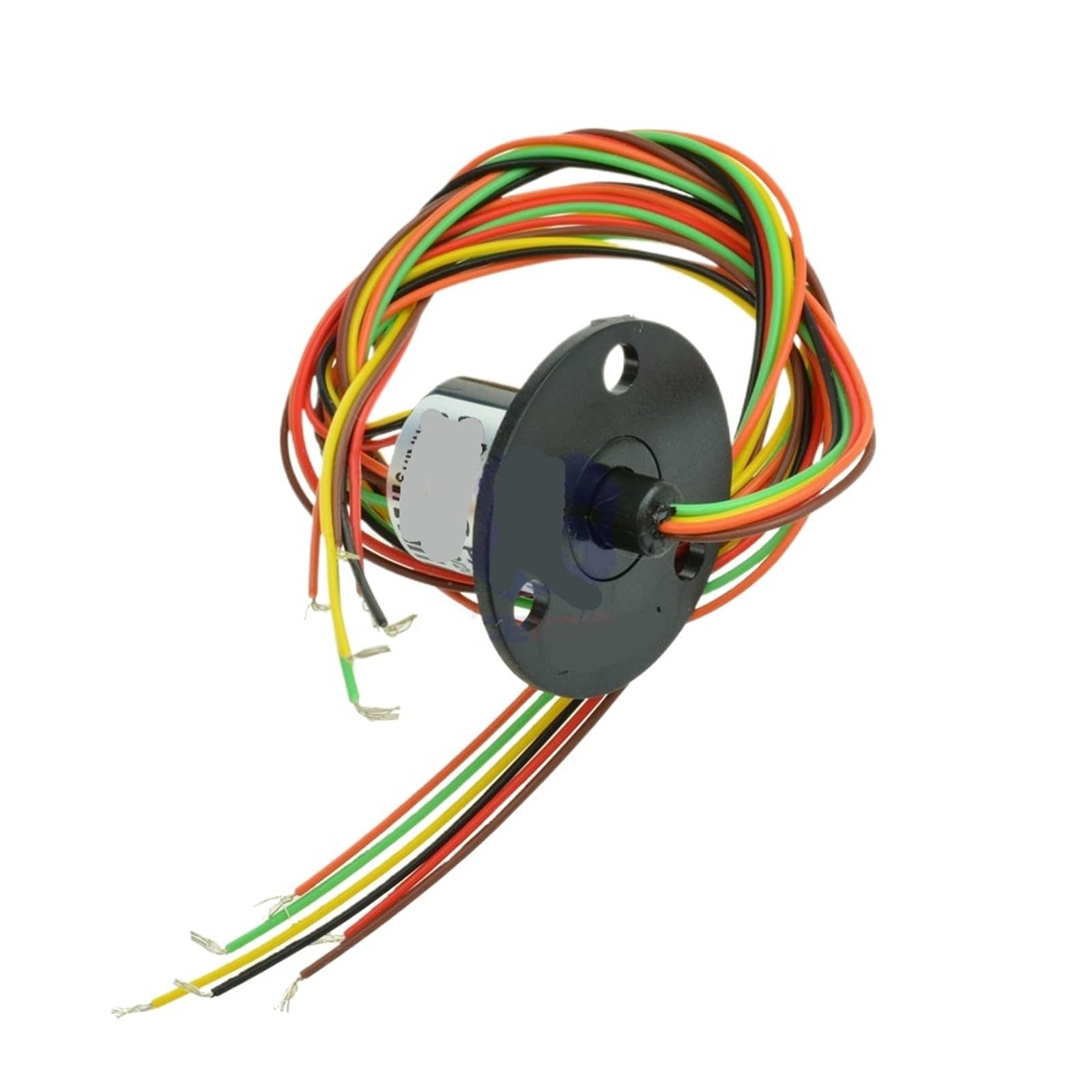 Bague collectrice 6 voies 300 tr/min rotative compacte de 12,5 mm 2A 240V