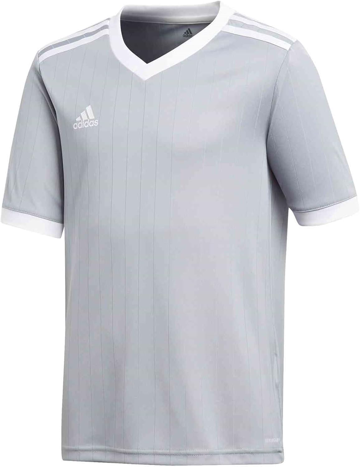 Adidas Boys Tabela 18 Unisex Soccer Jersey, Grey, L